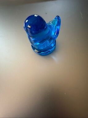 Small blue bird of happiness